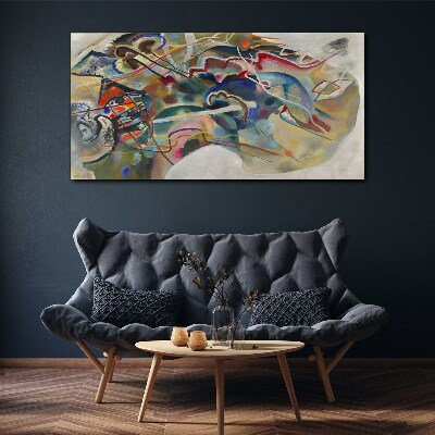 Abstraction Wassily Kandinsky Canvas wall art