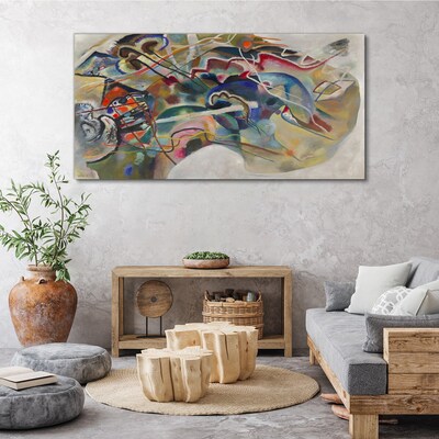 Abstraction Wassily Kandinsky Canvas wall art