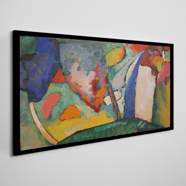 Waterfall Abstraction Kandinsky Print on canvas