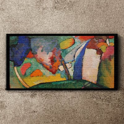 Waterfall Abstraction Kandinsky Print on canvas