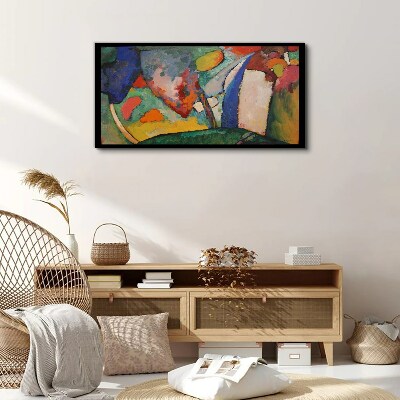 Waterfall Abstraction Kandinsky Print on canvas