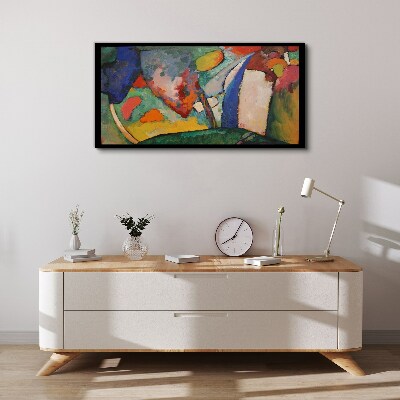 Waterfall Abstraction Kandinsky Print on canvas