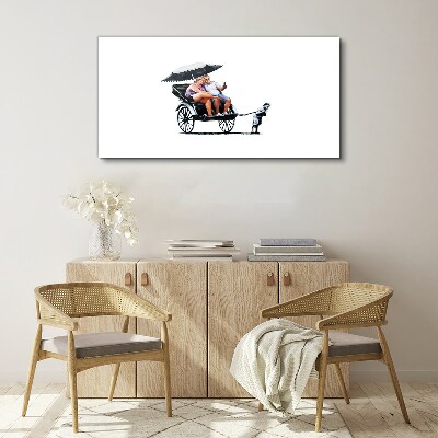 Time travel Canvas wall art
