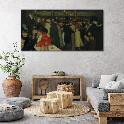 Moulin de la galette Canvas print