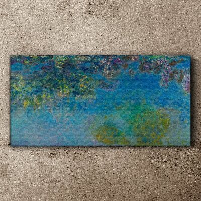 Immersed in colors Canvas wall art
