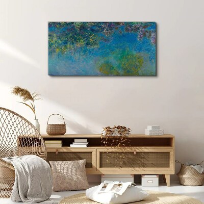 Immersed in colors Canvas wall art