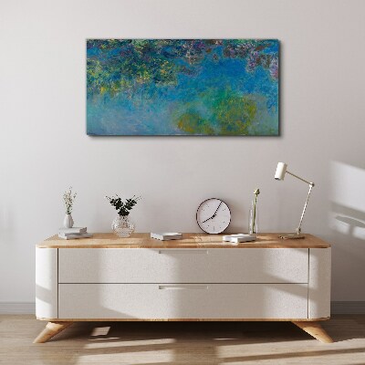 Immersed in colors Canvas wall art