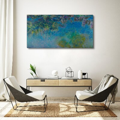Immersed in colors Canvas wall art