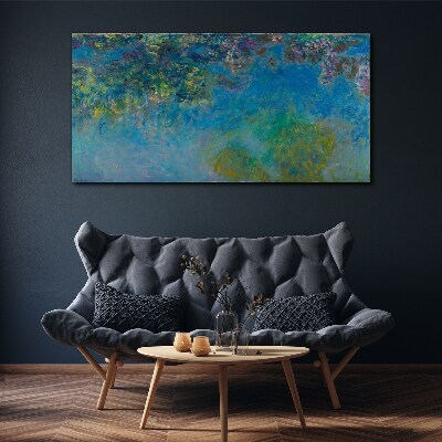 Immersed in colors Canvas wall art