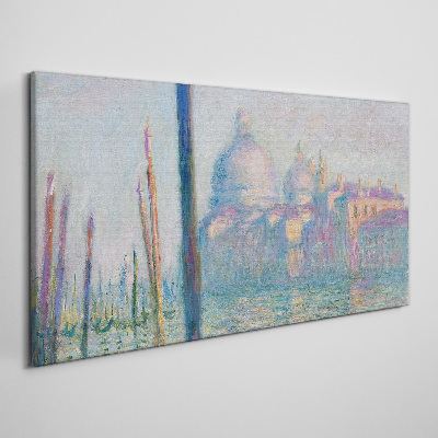 Venice in the morning Print on canvas