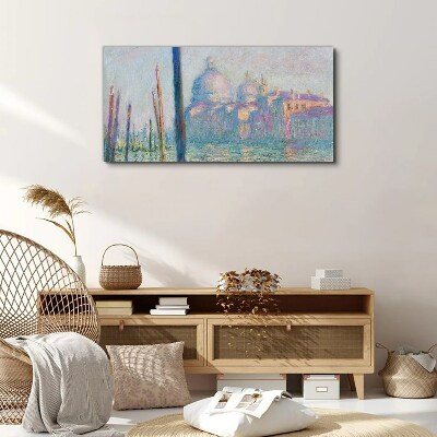 Venice in the morning Print on canvas