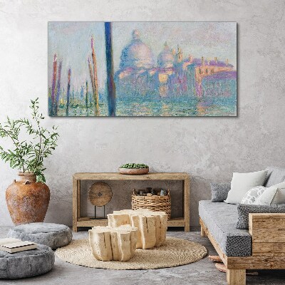 Venice in the morning Print on canvas