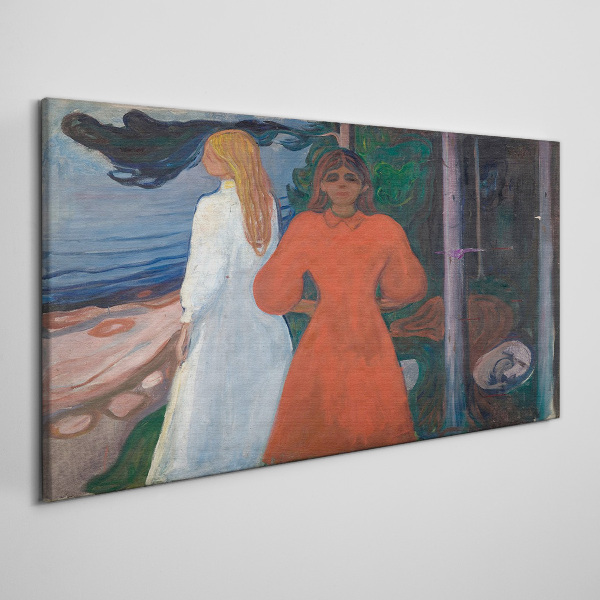 Cold wind over the sea Print on canvas