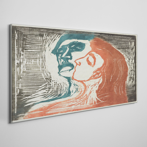 An intimate look at emotions Print on canvas