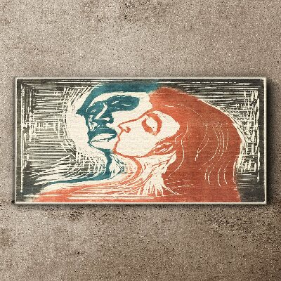 An intimate look at emotions Print on canvas