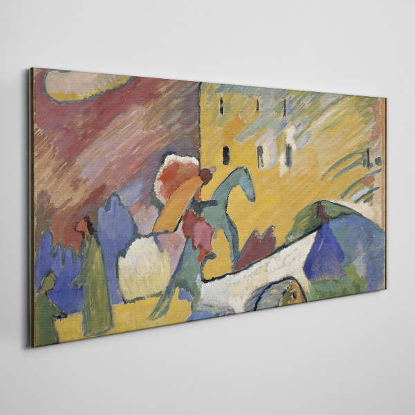 Movement and color in the landscape Canvas wall art