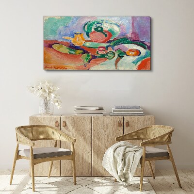 Still life in color Print on canvas