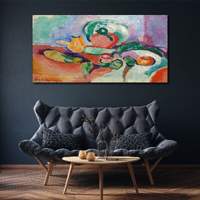 Still life in color Print on canvas