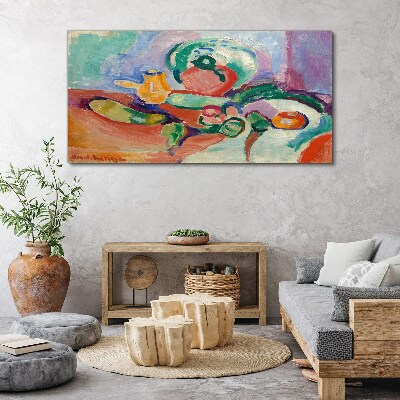 Still life in color Print on canvas
