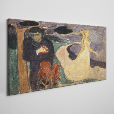 Love and longing Canvas wall art