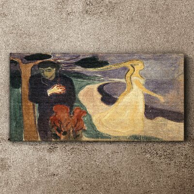Love and longing Canvas wall art