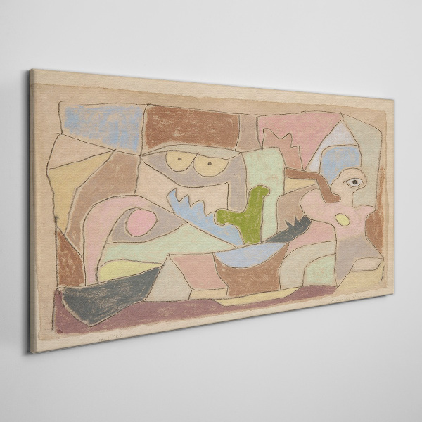 Abstract landscape of emotions Print on canvas
