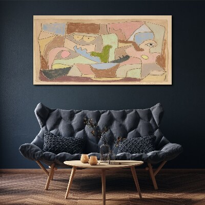 Looking modern abstraction Canvas print