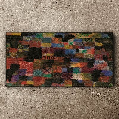 Colorful Mosaics Print on canvas