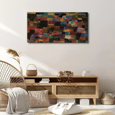 Colorful Mosaics Print on canvas