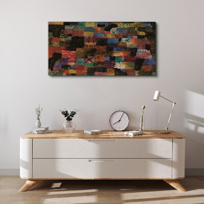 Colorful Mosaics Print on canvas