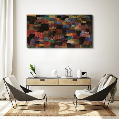 Colorful Mosaics Print on canvas