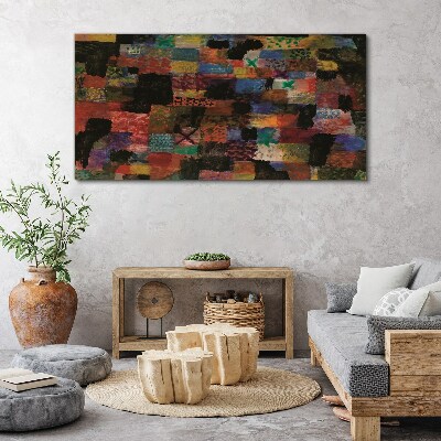 Colorful Mosaics Print on canvas