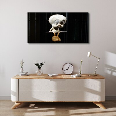Frozen in time Canvas wall art