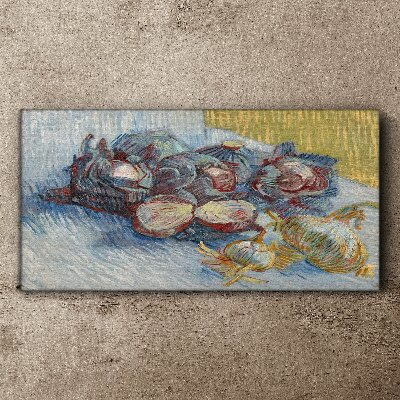 Vegetables on the table Print on canvas