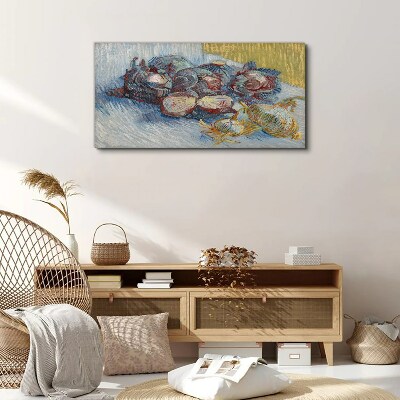 Vegetables on the table Print on canvas