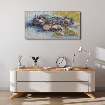 Vegetables on the table Print on canvas