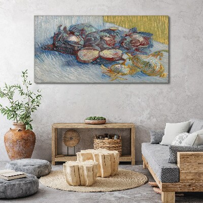 Vegetables on the table Print on canvas