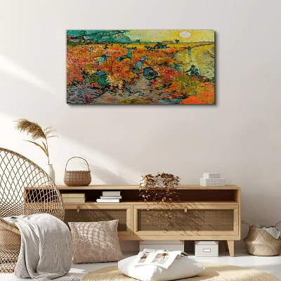 Wheat gatherers Print on canvas