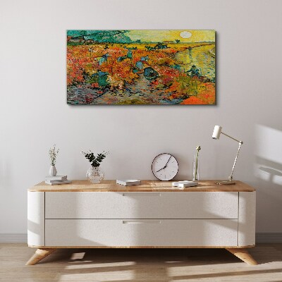 Wheat gatherers Print on canvas