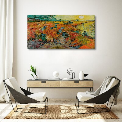 Wheat gatherers Print on canvas