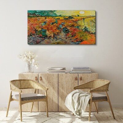 Wheat gatherers Print on canvas