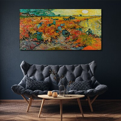 Wheat gatherers Print on canvas