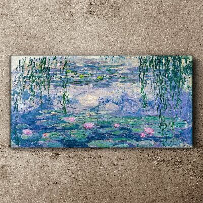 Monet water lilies Canvas Wall art