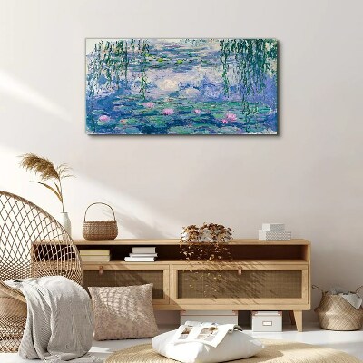 Monet water lilies Canvas Wall art