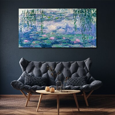 Water lilies Monet Canvas wall art