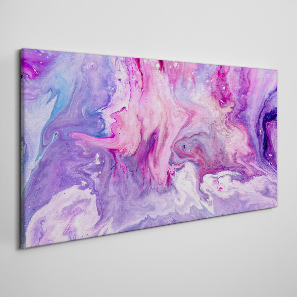 Waves of pink dreams Canvas wall art