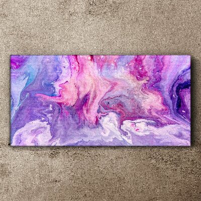 Waves of pink dreams Canvas wall art