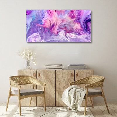 Waves of pink dreams Canvas wall art
