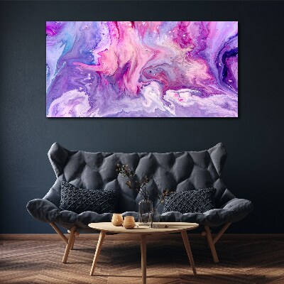 Waves of pink dreams Canvas wall art