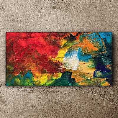 Colorful Chaos Print on canvas